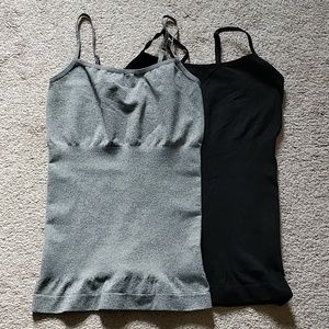 2 seamless shapewear tank top size S